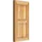 Ekena Millwork Framed Board-n-Batten Shutters, Rough Sawn Western Red Cedar, 10 3/4W x 21H, PR RBF06S11X021RWR - alternate 4